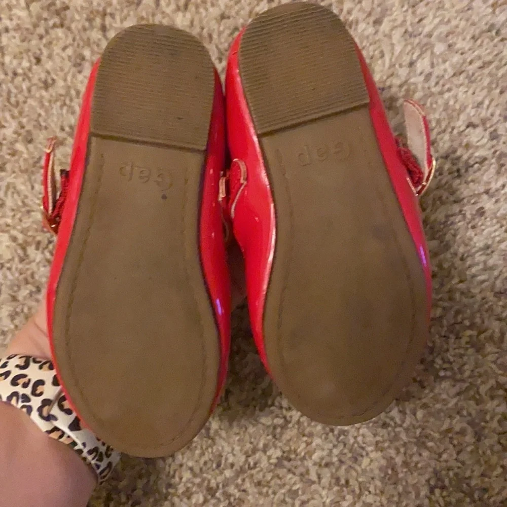 Red Baby Gap Shoes